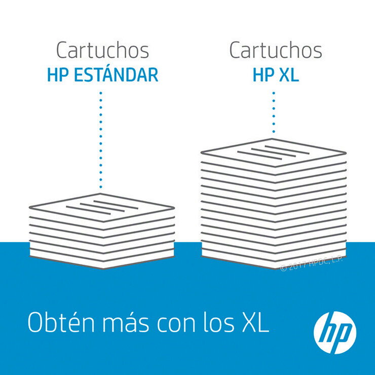 HP904 XL Cartucho de Tinta Cian — Imagen 3 de 4