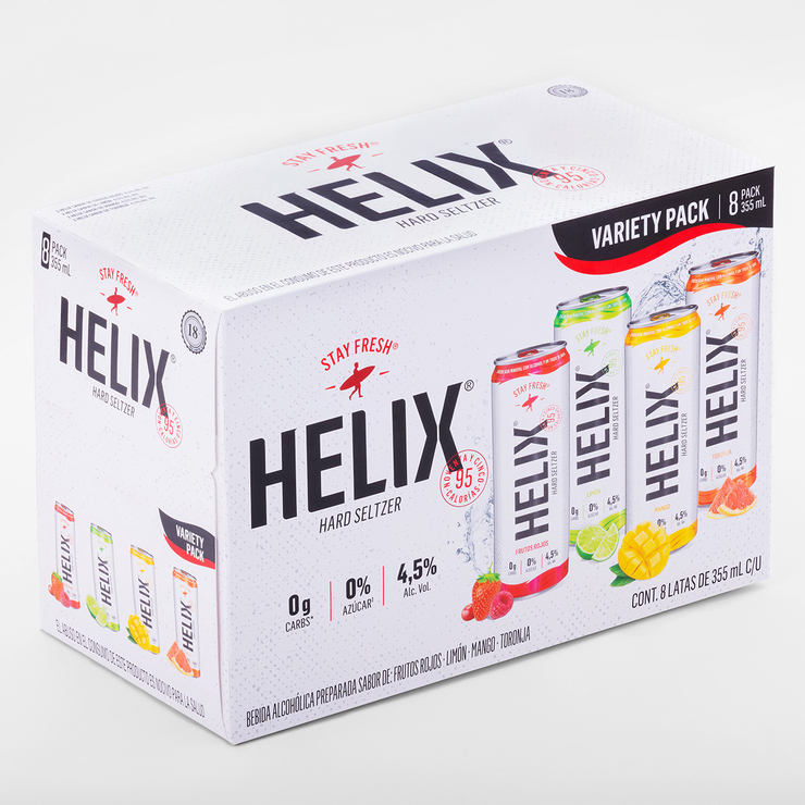 Hard Seltzer Helix 8/355 ml — Imagen 2 de 3