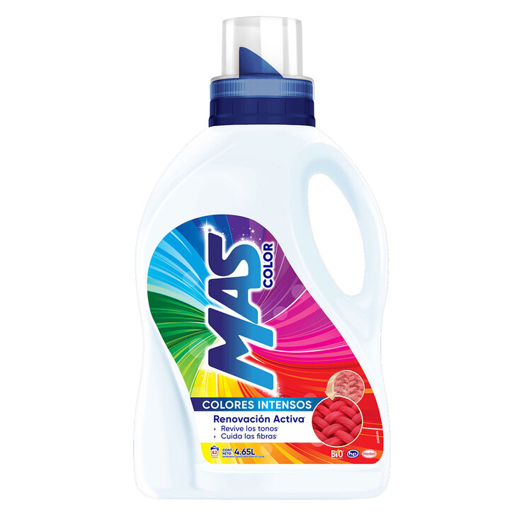 Mas Color Detergente Líquido para Ropa de Color 4.65 l
