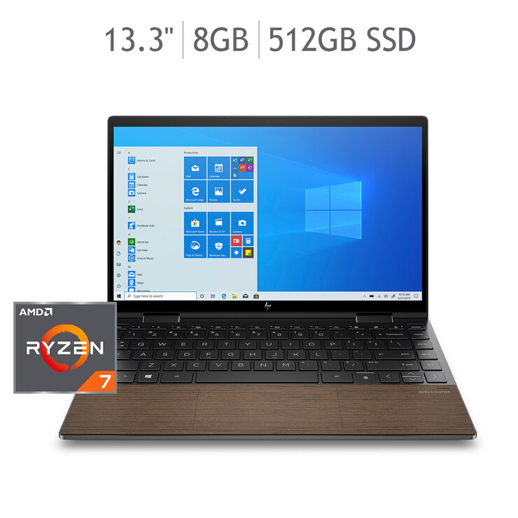 HP Envy X360 Laptop 13.3" AMD Ryzen™ 7 4700U  8GB 512GB SSD — Imagen 1 de 4