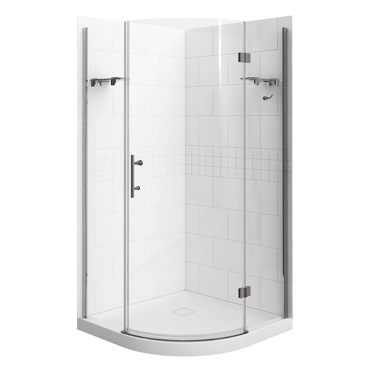A&E, Cabina para Ducha Ruby Neo-Round 38" - Blanca — Imagen 2 de 2