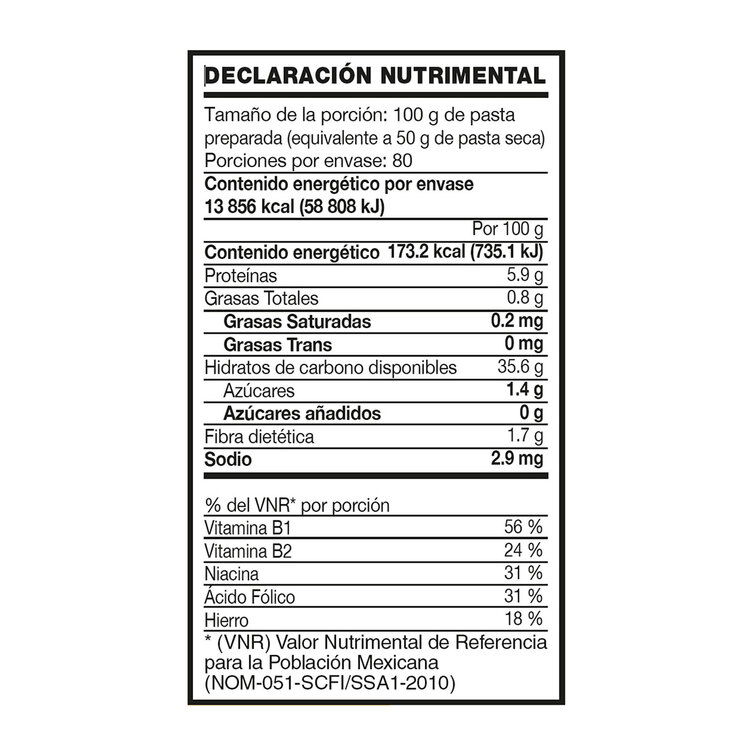 La Moderna Pastas Surtidas 20 pzas de 200 gr — Imagen 4 de 4