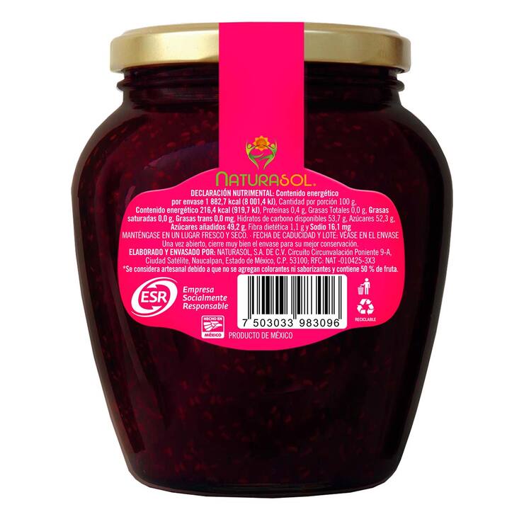 Naturasol Mermelada de Fresa Artesanal 807 g — Imagen 2 de 3