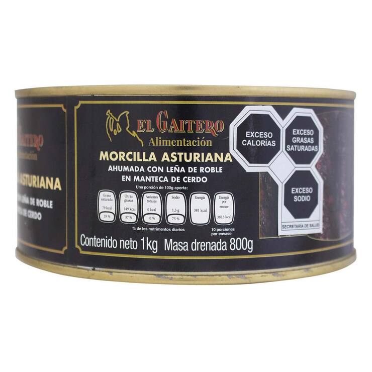 El Gaitero Morcilla Ahumada 1 kg — Imagen 1 de 3