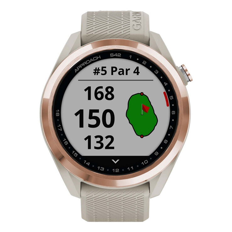 Garmin Reloj Inteligente Approach S42 Golf GPS Oro Rosado — Imagen 4 de 4