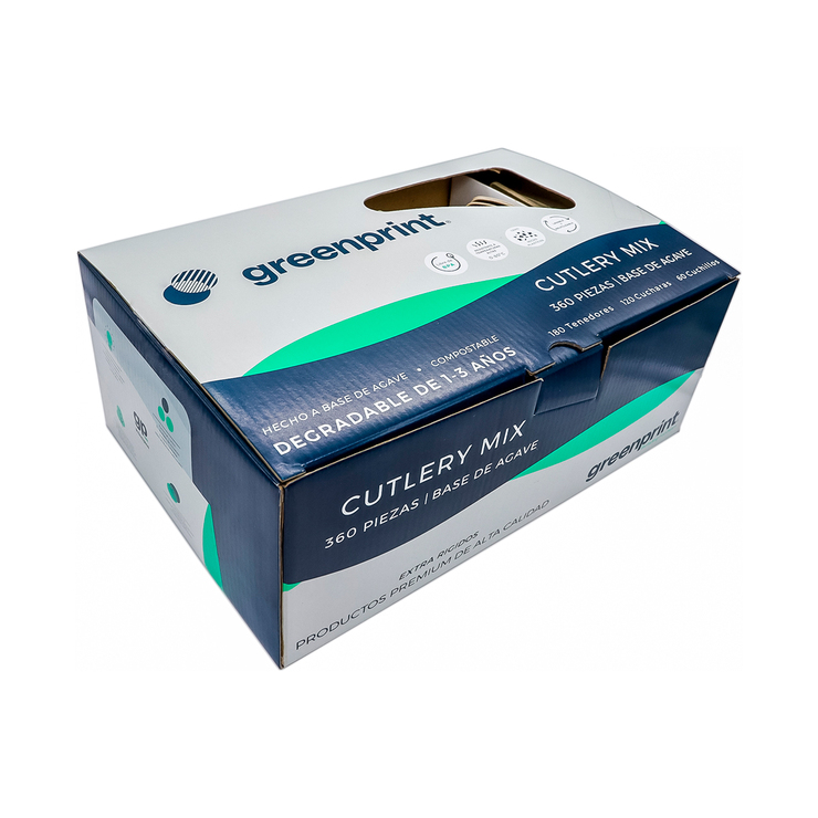 Greenprint Cubiertos Degradables 360 pzas — Imagen 2 de 4