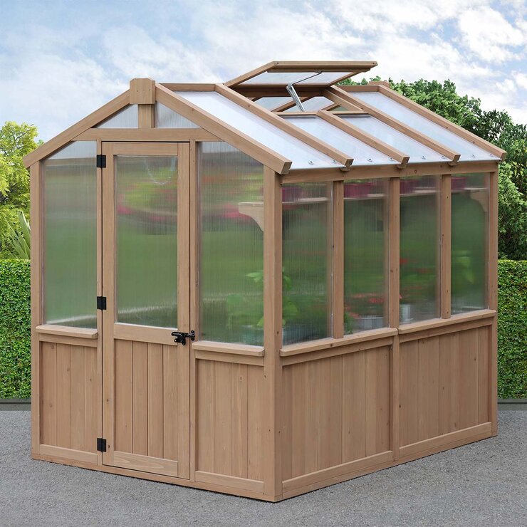 Yardistry Invernadero para Exterior de 2.04m x 2.39m — Imagen 1 de 4