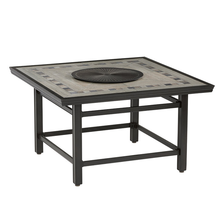 Agio, Conway Juego de sala tejida con Mesa Fogón de 5 Piezas — Imagen 4 de 4
