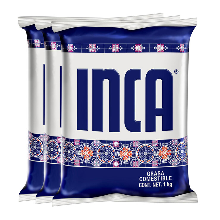 Inca Manteca 3 pzas 1 kg — Imagen 1 de 3