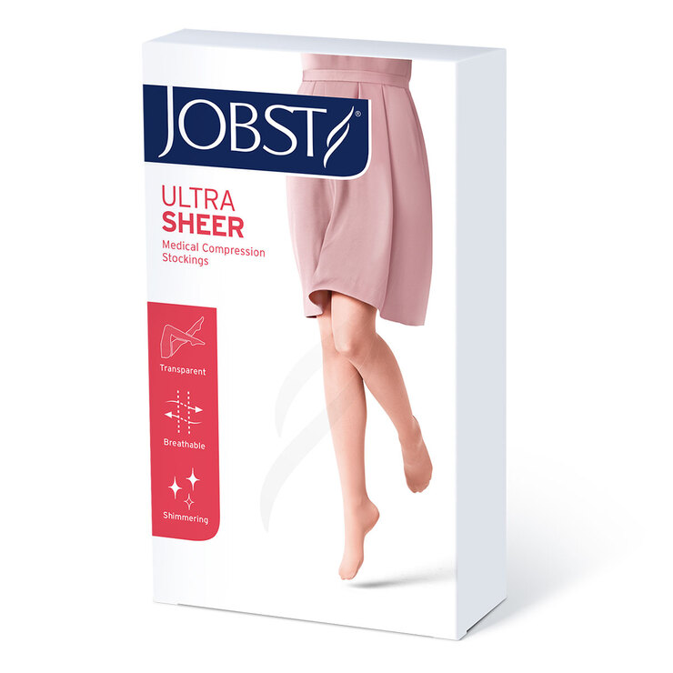 Jobst Ultrasheer Panty de Compresión 15-20mmHg Color Beige — Imagen 1 de 2