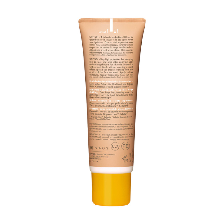 Bioderma Photoderm Cover Touch Dorado FPS 50+  — Imagen 3 de 4