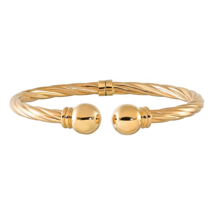 Brazalete, Oro Amarillo de 14kt  — Imagen 1 de 4