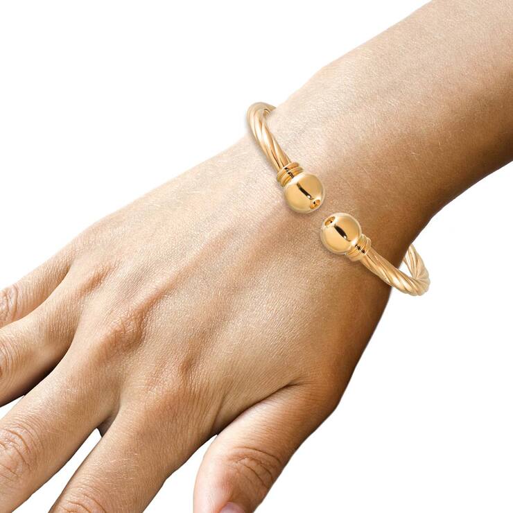 Brazalete, Oro Amarillo de 14kt  — Imagen 2 de 4