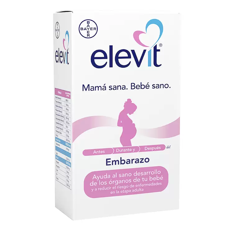 Elevit 2 Cajas de 30 Comprimidos — Imagen 2 de 3