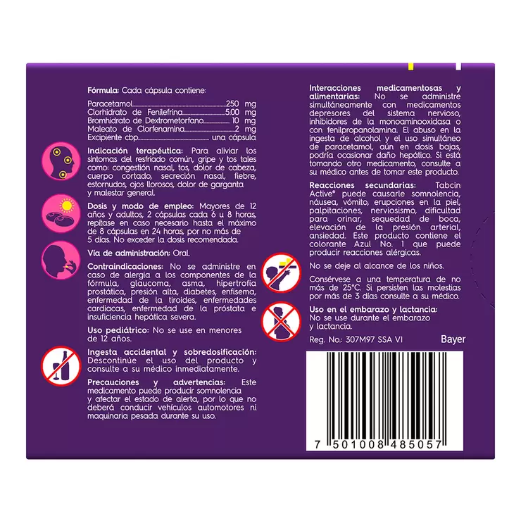 Tabcin Active 2pk  — Imagen 2 de 2