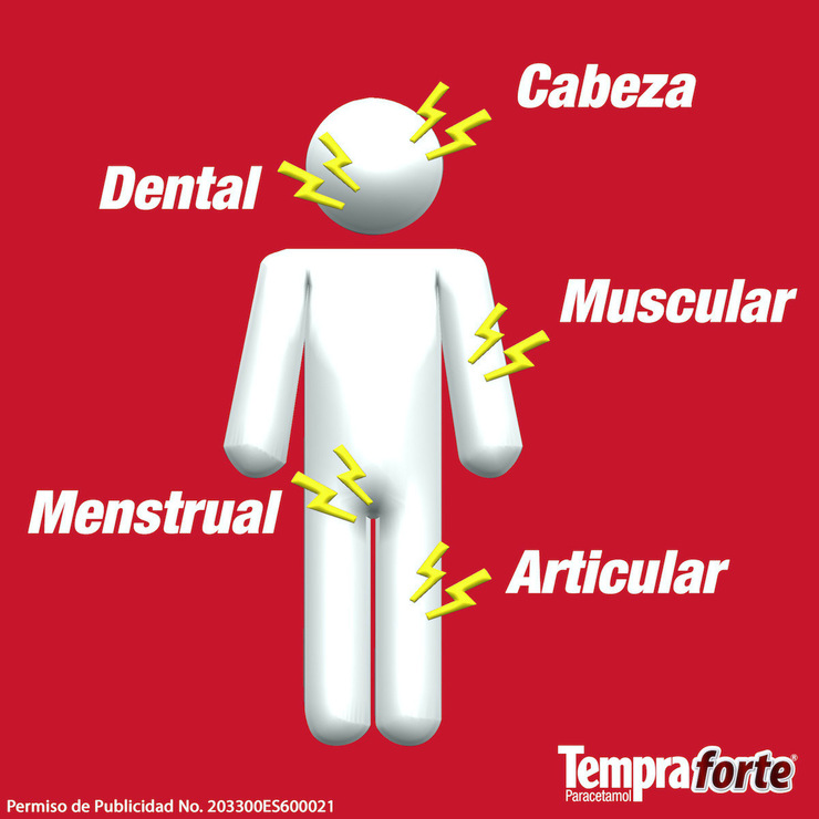 Tempra Forte 3 Cajas con 24 Tabletas  — Imagen 3 de 3