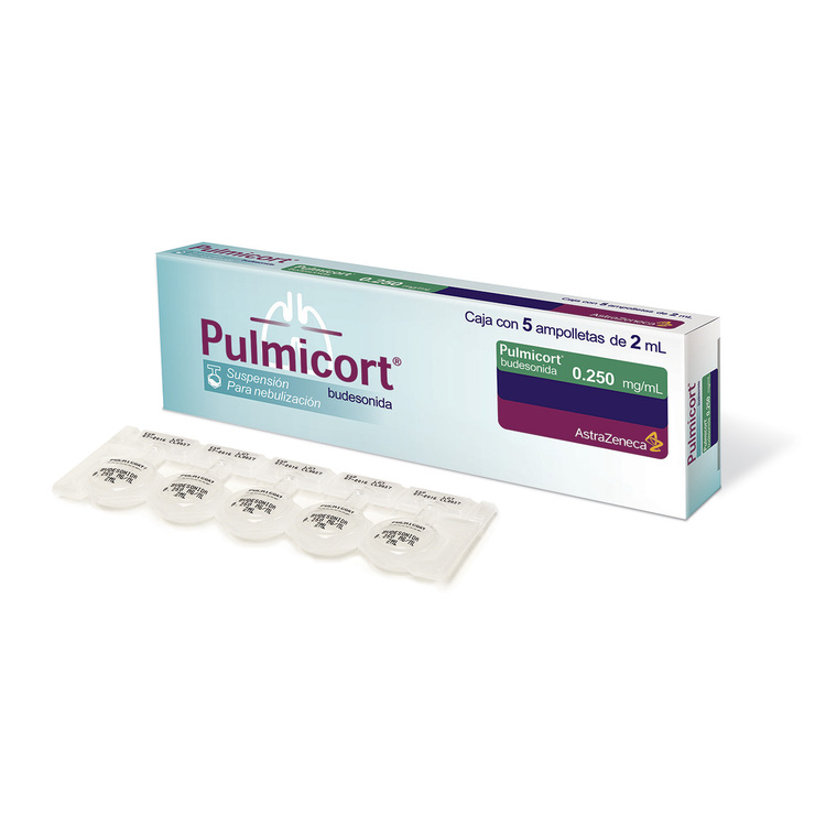 Pulmicort  0.250mg/ml 5 Ampolletas