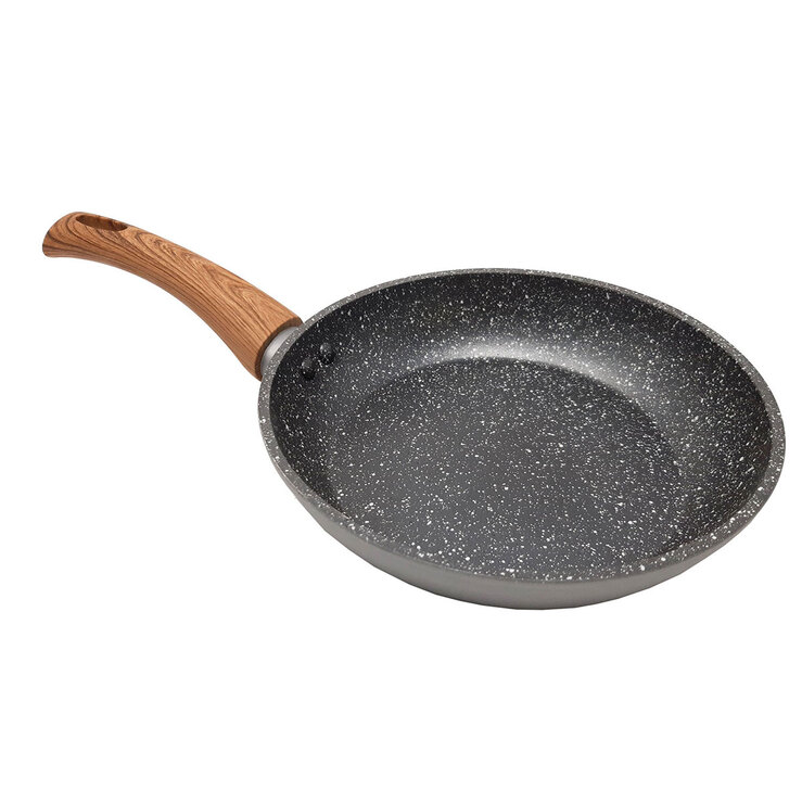 Westinghouse, Sartén de Marmol de 28cm, Gris con Madera — Imagen 2 de 3