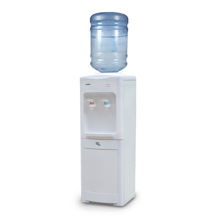 Royal Dispensador de Agua Caliente y Fría por Compresor y con Gabinete de Almacenamiento — Imagen 1 de 3
