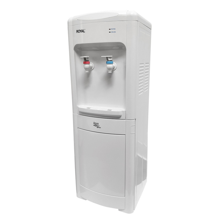 Royal Dispensador de Agua Caliente y Fría por Compresor y con Gabinete de Almacenamiento — Imagen 2 de 3