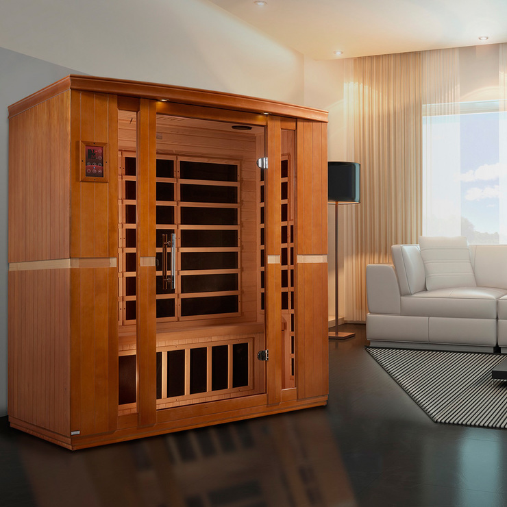 Sauna Infrarrojo Dynamic Bellagio, 3 Personas