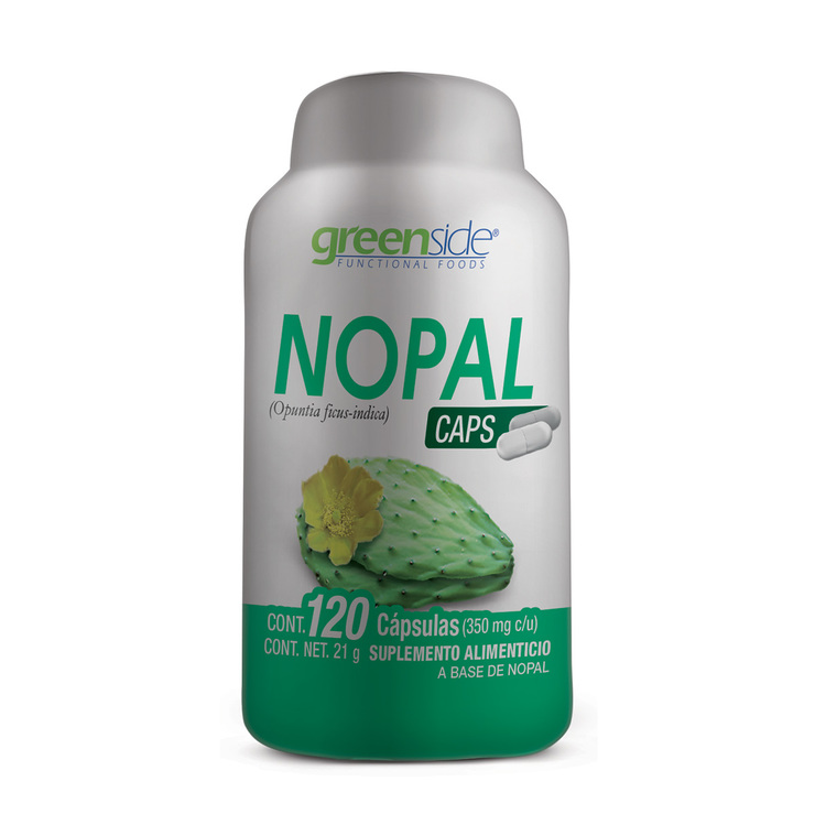 Greenside Nopal 120 Cápsulas — Imagen 1 de 2
