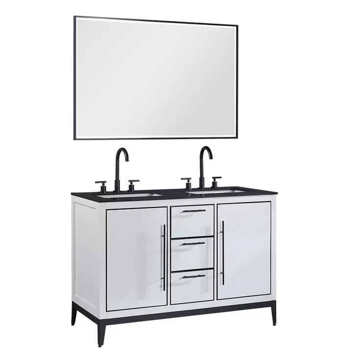 15West, Gabinete para Baño Doble Roberta 48" — Imagen 2 de 4