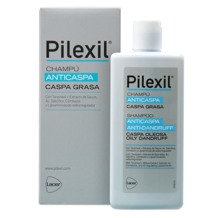 Pilexil Shampoo Anticaspa grasa 300ml 