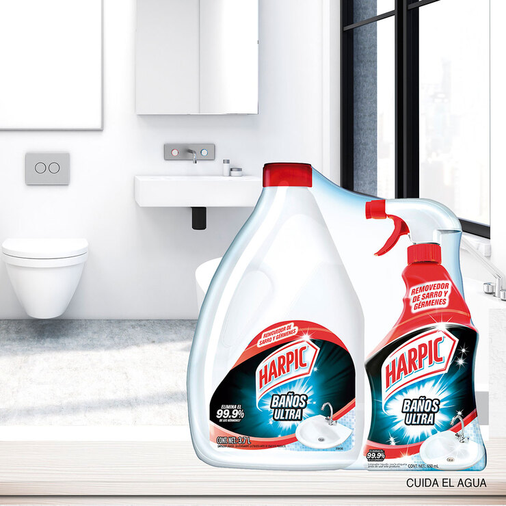 Harpic Líquido Limpiador para Baños Ultra 3.7 l — Imagen 3 de 3