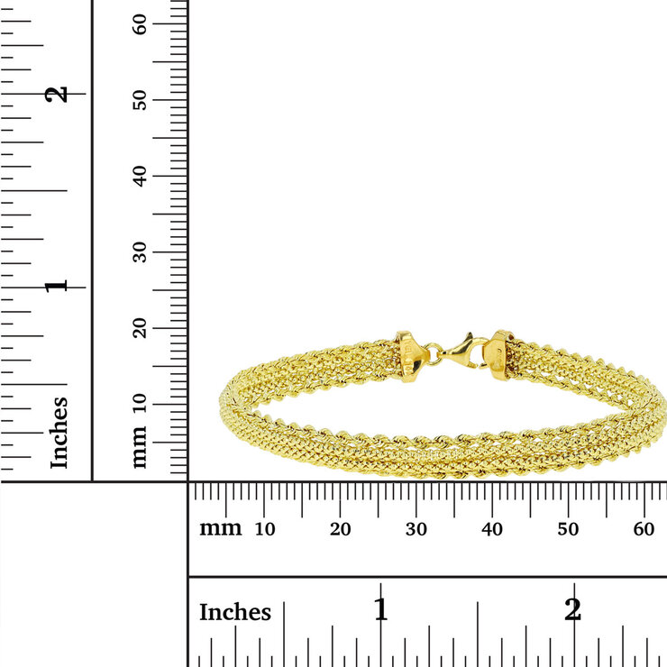 Pulsera, Mixto, Oro Amarillo de 14K — Imagen 3 de 3