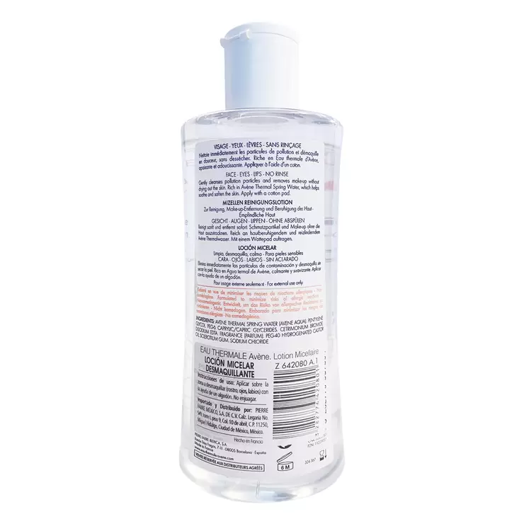 Avène  Loción Micelar 400ml — Imagen 2 de 2