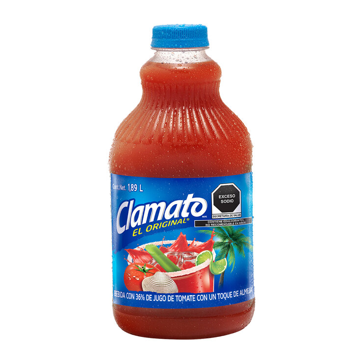Clamato Jugo de Tomate 2 pzas de 1.8 l