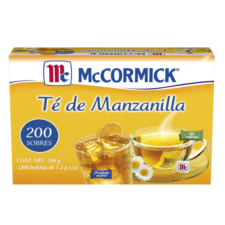 Mccormick Té de Manzanilla 200 sobres — Imagen 1 de 3