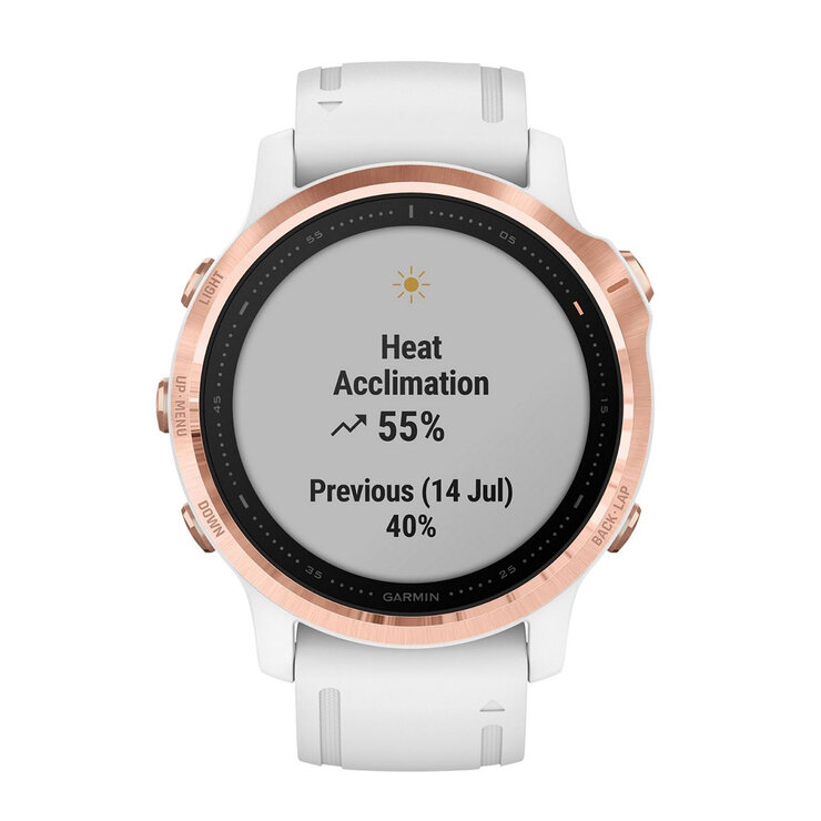 Garmin Smartwatch Fenix 6S Pro 42MM Con GPS Color Rose Gold/Blanco — Imagen 2 de 4