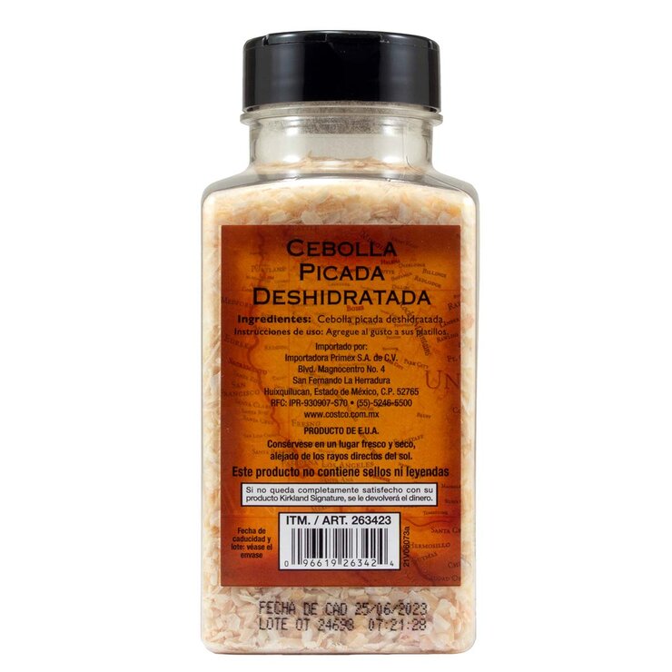 Kirkland Signature Cebolla Picada Deshidratada 332 g — Imagen 2 de 2