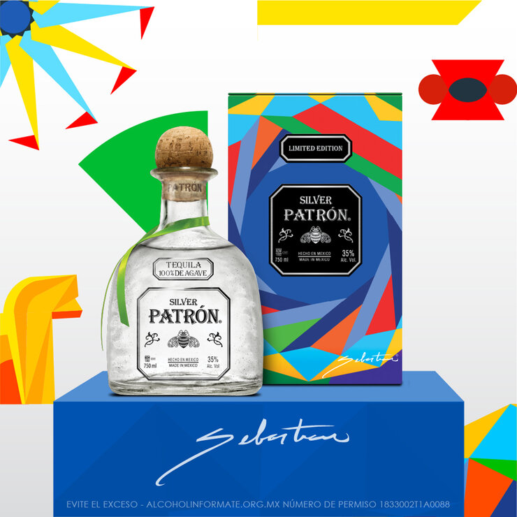 Tequila Patrón Silver 750ml — Imagen 2 de 3