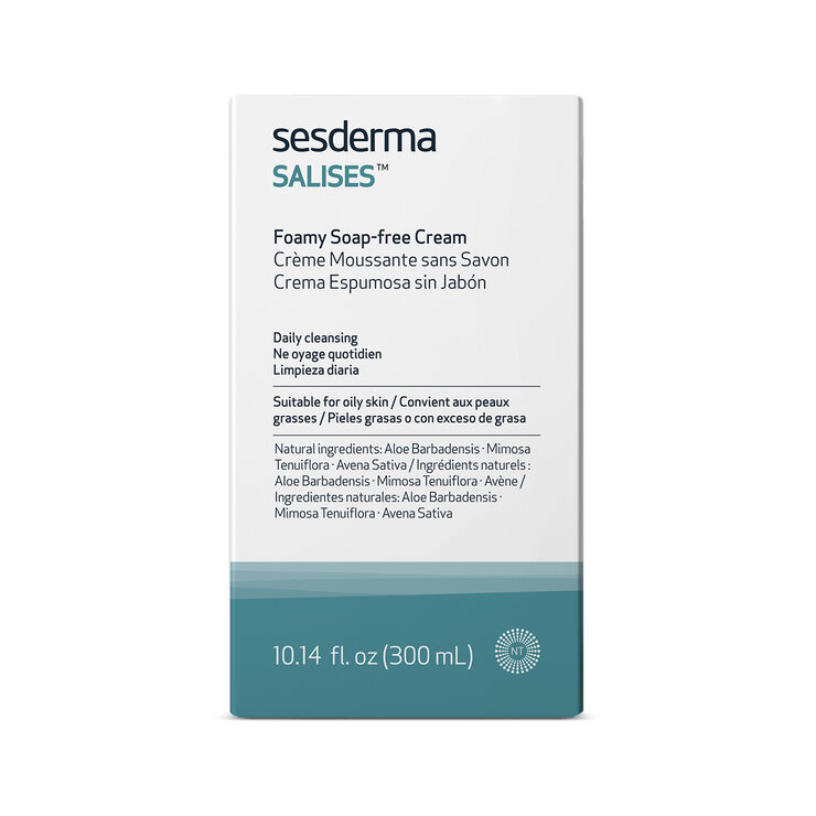 Sesderma Salises Crema Espumosa Facial y Corporal para Piel Grasa 300 ml — Imagen 1 de 3