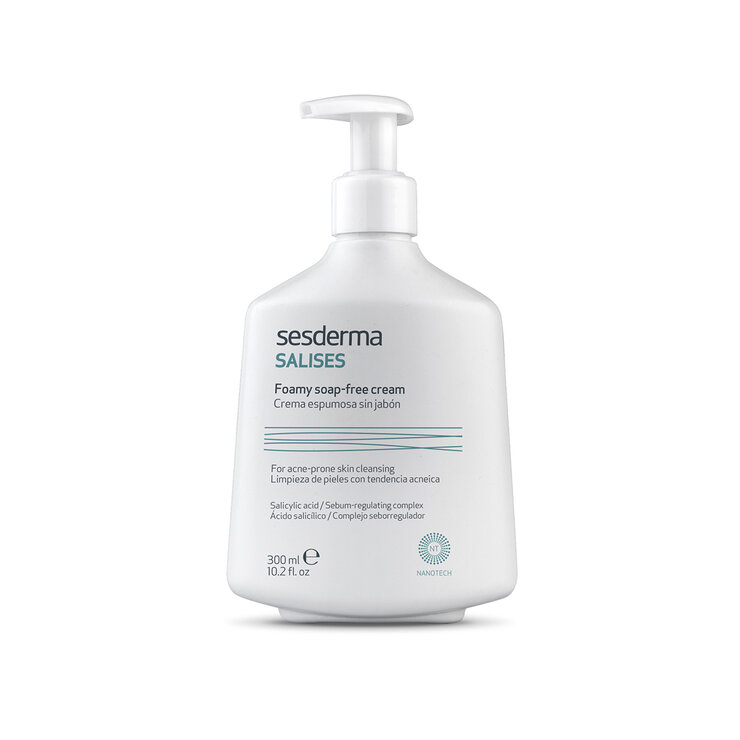 Sesderma Salises Crema Espumosa Facial y Corporal para Piel Grasa 300 ml — Imagen 3 de 3