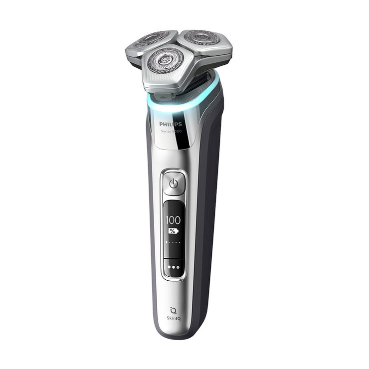 Philips, Rasuradora Eléctrica en Húmedo y Seco con Tecnología SkinIQ y Cabezales De Repuesto Series 9000   — Imagen 3 de 4