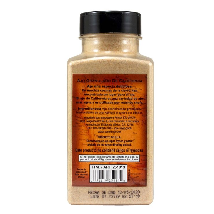 Kirkland Signature Ajo Granulado de California 510 g — Imagen 2 de 2