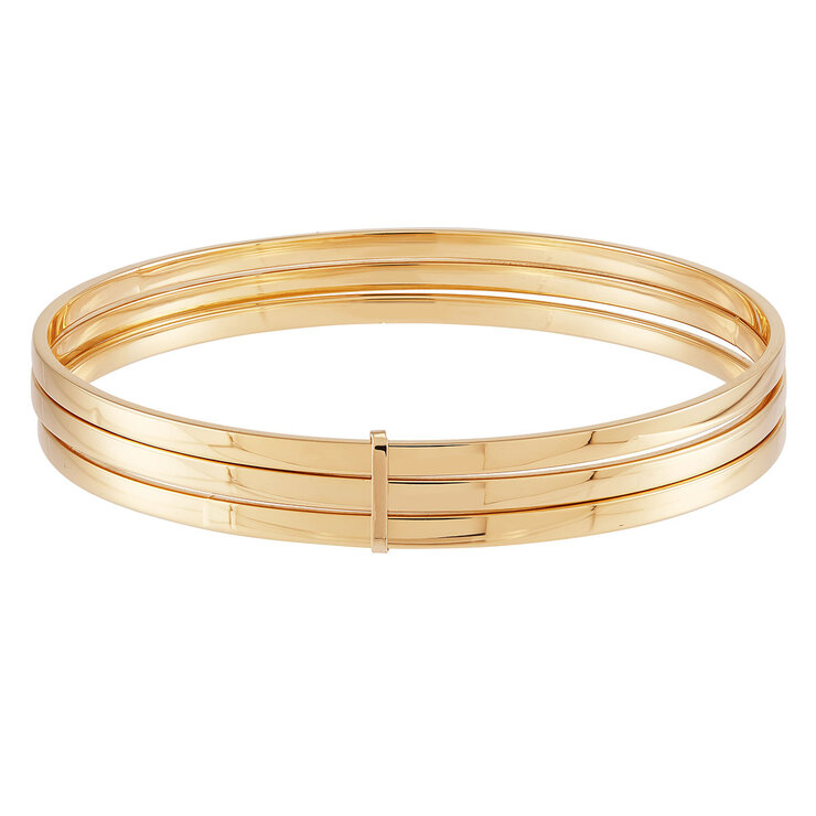 Brazalete, Oro Amarillo de 14K — Imagen 1 de 4