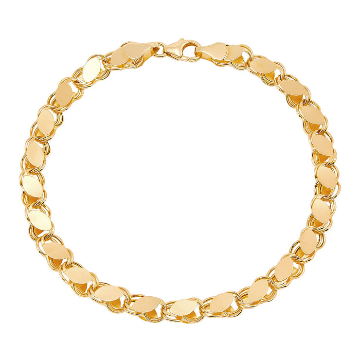 Pulsera, Oro Amarillo de 14K — Imagen 1 de 4