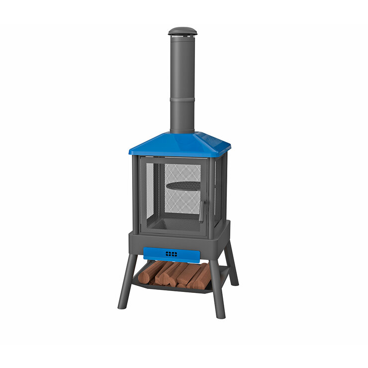 Hello Outdoors ,Chimenea De Cubo Para Exteriores — Imagen 2 de 4