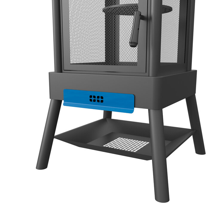 Hello Outdoors ,Chimenea De Cubo Para Exteriores — Imagen 3 de 4