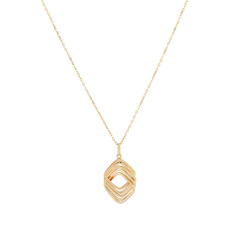 Dije de multi geom, Oro amarillo de 14K — Imagen 2 de 4