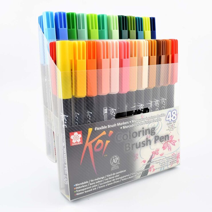Sakura Koi Marcadores Flexibles 48 Piezas — Imagen 2 de 3