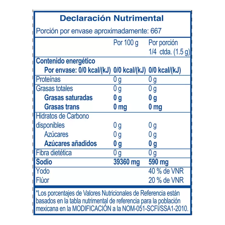 La Fina Sal en Bote 4 pzas de 1 kg — Imagen 2 de 3