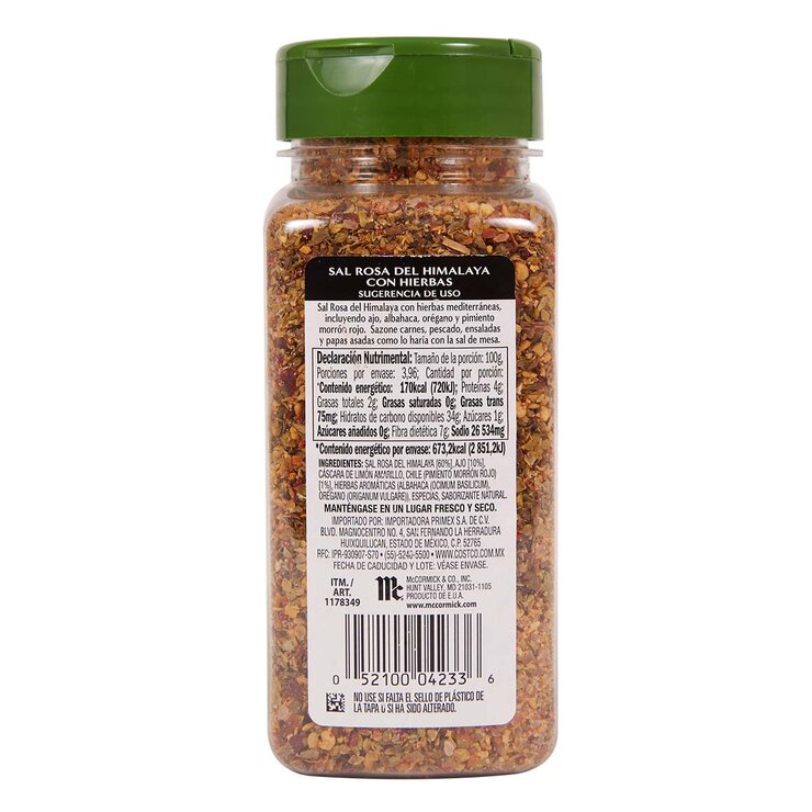 McCormick Sal Rosa del Himalaya con Hierbas 396 g — Imagen 2 de 2