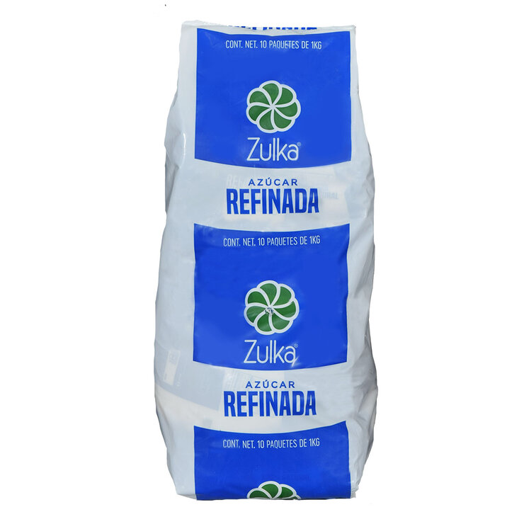 Zulka Azúcar Refinada 10 bolsas de 1 kg — Imagen 1 de 2