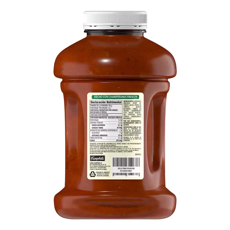 Prego Salsa con Champiñones 2 pzas de 1.27 kg — Imagen 2 de 4